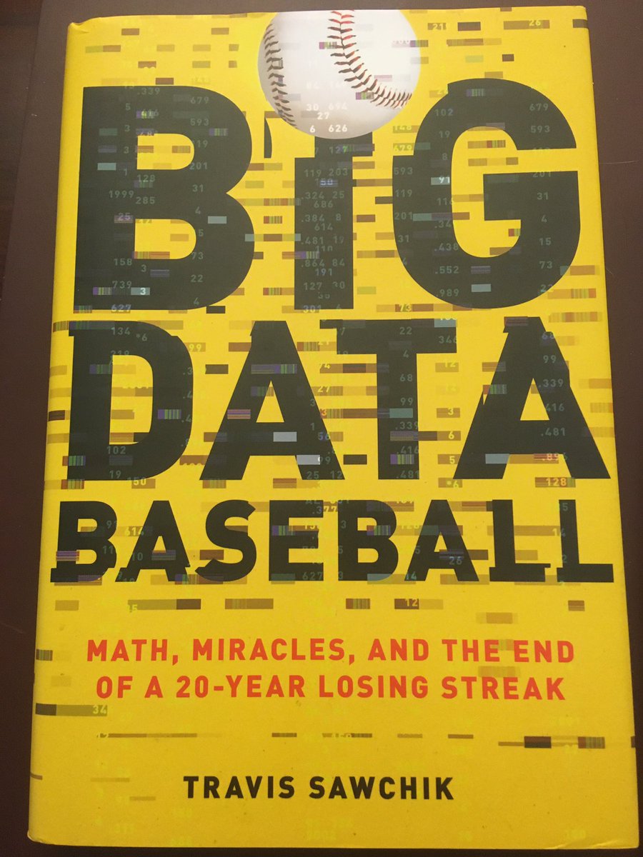 Suggestion for July 22 ... Big Data Baseball: Math, Miracles, and the End of a 20-Year Losing Streak (2015) by Travis Sawchik.
