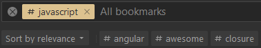 CallumMGeorge's tweet photo. @raindrop_io One of the features I really liked was that when searching it will show all the tags that those results have. This then allowed you to filter down by tags until you found the bookmark you were looking for.

In the beta it appears this is now missing. https://t.co/GXrxaQHHcL