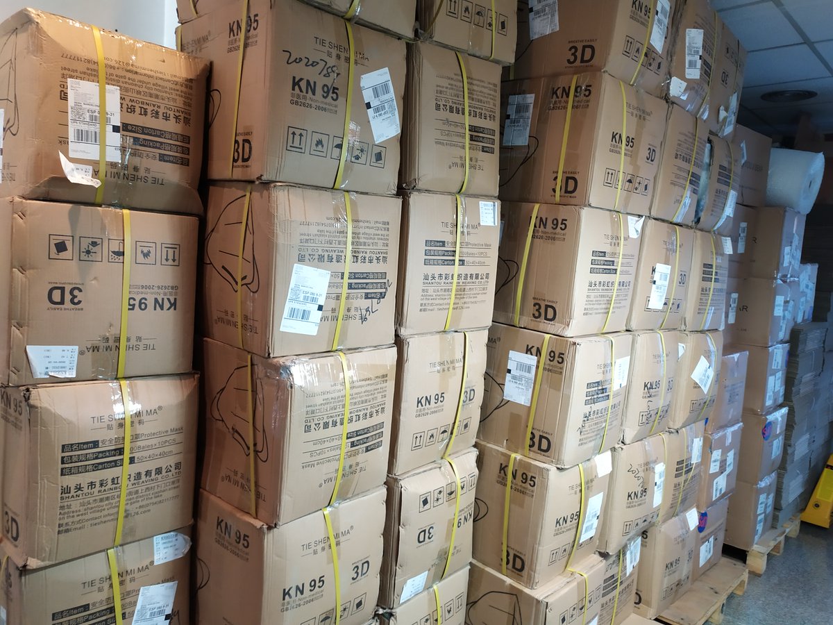 Disponemos de un gran stock de mascarillas quirúrgicas y KN95 con certificado CE.

gaeelectronica.com/tienda/Pack-50…

gaeelectronica.com/tienda/Mascari…

Para cualquier consulta referente contacte por vía e-mail a jcastellet@gaeelectronica.com