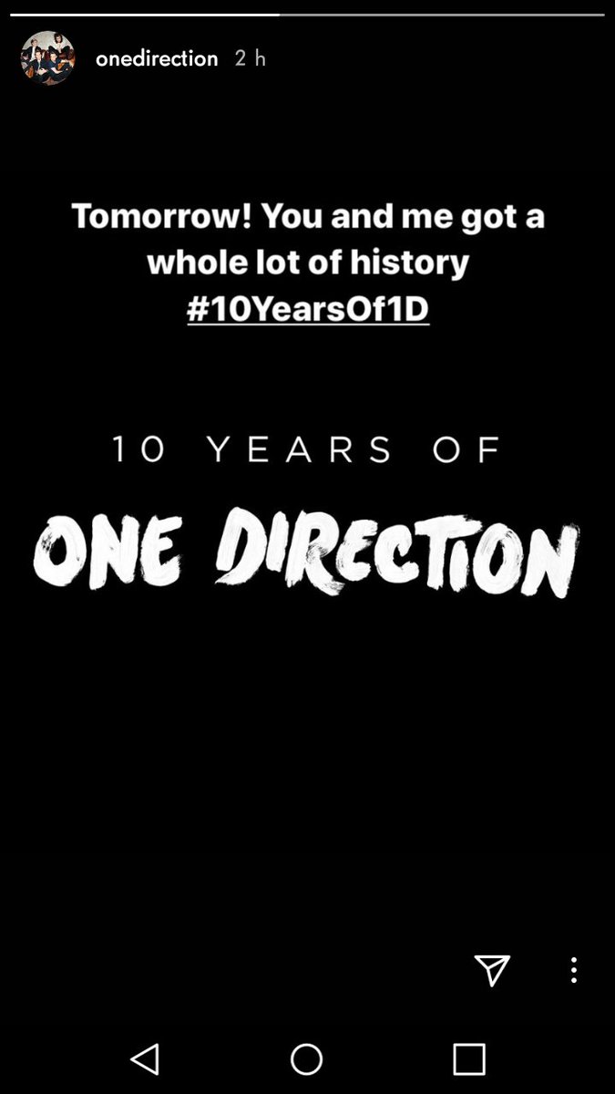 NamelessSoulJ's tweet photo. Yo: One Direction no hará nada para su aniversario para que me ilusionó

** la cuenta se activa **

Yo: Los amo sabía que regresarían 🥺😭

#10YearsOfOneDirection https://t.co/JxmuZoql33