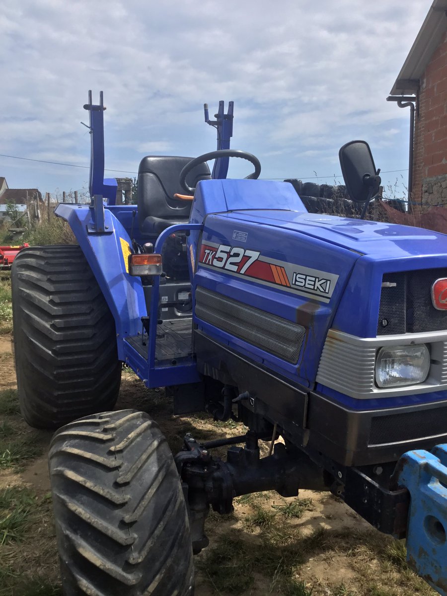 beninbaignes's tweet photo. We are proper farmers now. All the gear and no idea. #iseki #isekitractors #smalltractor https://t.co/SHJIOcTuJW