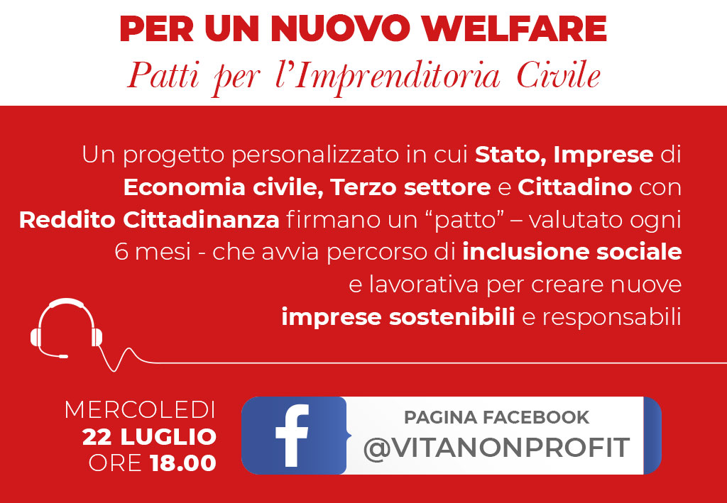 AngeloMoretti40's tweet photo. #perunnuovowelfare alle 18 #streaming pagina FB Vita non profit
È un piacere per me essere con @NeXteconomia @Acli_nazionali @ASviSItalia @DD_Forum @VITAnonprofit e #AngeloRighetti per iniziare un percorso che rinnoverà l'economia e il welfare
#PattiImprenditoria #nuovowelfare https://t.co/7lkYep4wXg