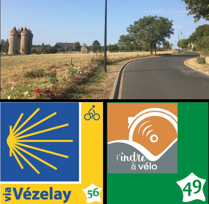 ALKHOSpro's tweet photo. Les logos des deux véloroutes vont bientôt fleurir au bord des routes du Berry. https://t.co/z7Iu9qwX7g
