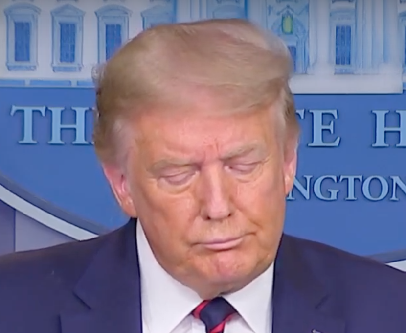 10/ And then, at 20:01, we see Trump display what is known as a hard-swallow. This signifies a dry throat indicating significant anxiety. Please watch the video as the still image does not capture the dynamic of this behavior.