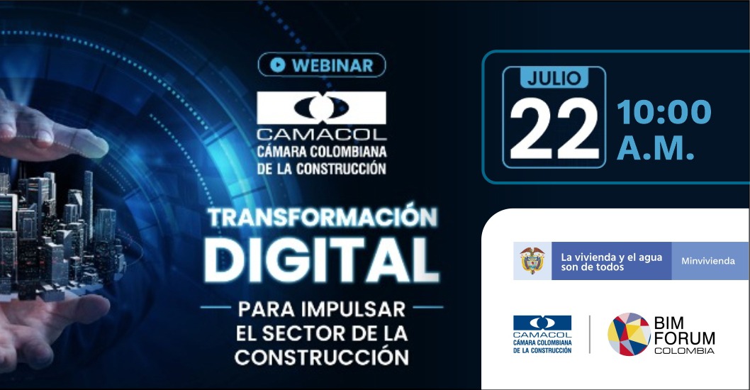 Minvivienda's tweet photo. #AEstaHora inicia el seminario virtual de #TransformaciónDigital para impulsar el sector de la construcción, que organizamos junto con @CamacolColombia, donde se presenta el balance y las perspectivas de la productividad y la transformación tecnológica del sector en el país. https://t.co/17TC7qtYLZ