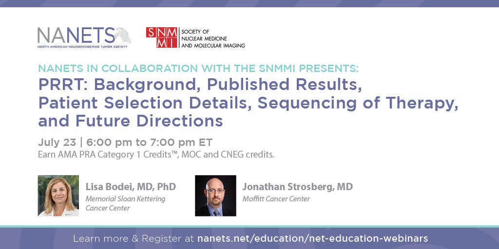 NANETS1's tweet photo. Join us tomorrow during the NETmed webinar at 6:00 pm ET - MOC and CNEG credits available - please share with your colleagues - and learn more/register at https://t.co/5mP76um9Dw #NETmedWebinar #MedTwitter https://t.co/251Xgf85nH