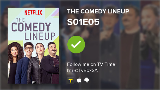 TvBoxSA's tweet photo. I've just watched  S01E05 of The Comedy Lineup! #comedylineup  #tvtime https://t.co/5hixV3cCfZ https://t.co/Q1U5O5sPPG