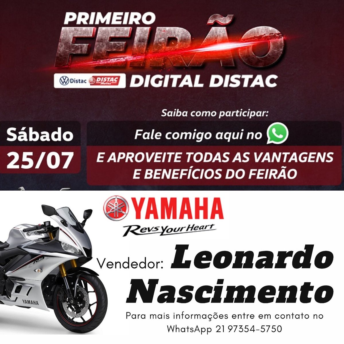 Leon4rdoSillva's tweet photo. Me ajudem a Divulgar. 
Condições especiais para adquirir sua moto. Só nesse Sábado. 
.
.
Chama no WhatsApp.👇🏼 https://t.co/PK98rKpuAv