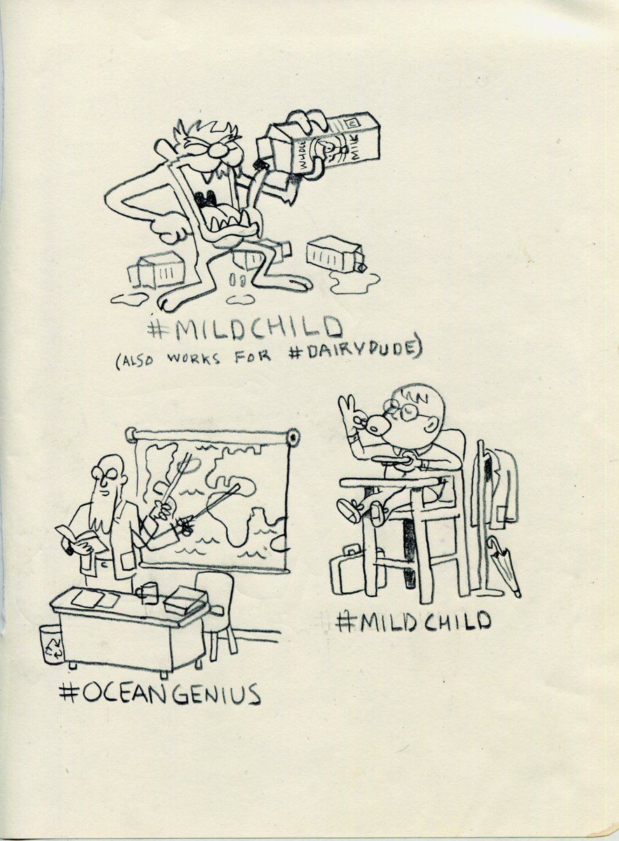 chibirmingham's tweet photo. On the drawing board this AM: Part 3 in the Doughboys hashtag draw-a-thon. #mildchild #dairydude #oceangenius https://t.co/HHlPVAsETq