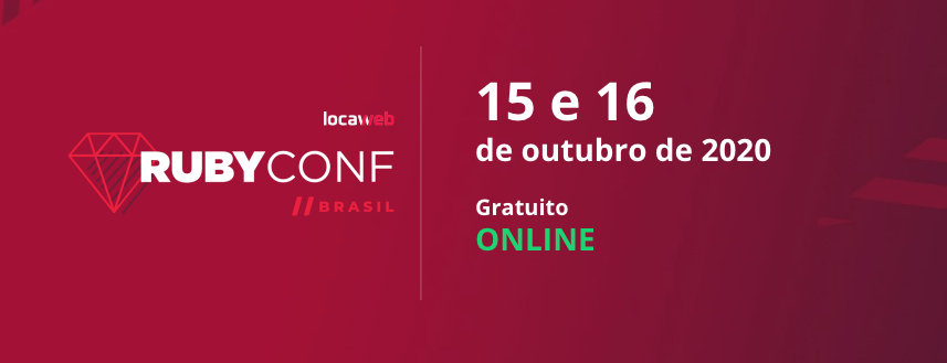 locaweb's tweet photo. // Prontos para codar? ♦💻Já estão abertas as inscrições para a #RubyConfLocaweb 👉 https://t.co/lHtb8vyjuT
#RubyConfLocaweb #RubyLang #RubyOnRails #DEV #SouDEV #Tecnologia #codes https://t.co/ZUEvvd6zQo
