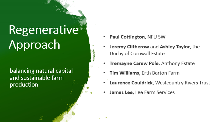 RuralBusinessSchool (@duchyrbs) on Twitter photo Government policy will drive significant changes to the way this land is managed. So how should we invest in, protect and enhance this asset?
Join <a href="/PaulCottington/">Paul Cottington</a> <a href="/pasturegeek/">Tim Williams</a> <a href="/LaurenceWRT/">Laurence Couldrick</a> <a href="/LeeFarming/">James Lee</a> for #GrowingBackSW webinar on 29th July > agritechcornwall.co.uk/workshops/grow… Government policy will drive significant changes to the way this land is managed. So how should we invest in, protect and enhance this asset?
Join <a href="/PaulCottington/">Paul Cottington</a> <a href="/pasturegeek/">Tim Williams</a> <a href="/LaurenceWRT/">Laurence Couldrick</a> <a href="/LeeFarming/">James Lee</a> for #GrowingBackSW webinar on 29th July > agritechcornwall.co.uk/workshops/grow…