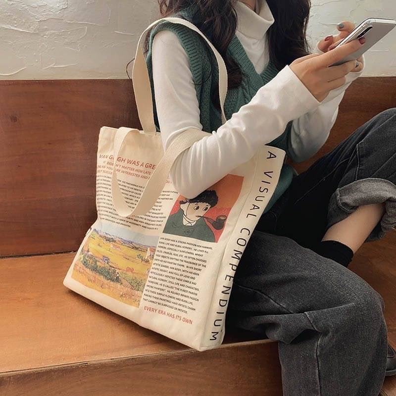 goodiemonie_'s tweet photo. #พร้อมส่งกุ้ดมอนิ่ง

Van gogh tote bag ที่ฮอตมากๆ เพราะพิมพ์ทั้ง 4 ด้านเลย สวยมากค่า มีข่องเล็กด้านในใส่ของจุ้กจิ้ก

🌷 240฿ ส่งฟรี (ems+10)

สนใจทักเด็มหรือไลน์ใน bio นะคะ
—
#กระเป๋าไอแพด #กระเป๋าสะพายข้าง #กระเป๋าเกาหลี #กระเป๋า #กระเป๋าสะพาย #กระเป๋าผ้า #พร้อมส่ง https://t.co/qHxjPgB5uv