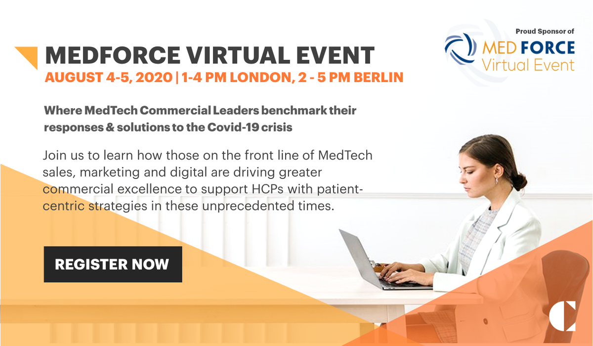 ChallengerInc_'s tweet photo. Attending the upcoming #Medforce Virtual Event? Be sure to join Challenger's session where we'll be discussing the impact of COVID-19 on the current business environment, and lessons learned on winning the complex sale during disruption.

Register now: https://t.co/kqGgqAtW9e https://t.co/RMKsJGB3GD