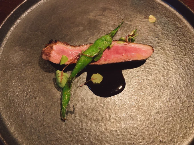 夜は画家さんの元邸宅SODOHというイタリアンレストランでディナー頂きました?
こちらもかなり雰囲気のある和洋折衷のお店で、ボーイさん達のきめ細やかなサービスと共に、料理がかなり美味しかったです✨
一日中歩いて、メインの後ちょい寝落ちしてしまうぐらい疲れた体に丁度いい量でした 