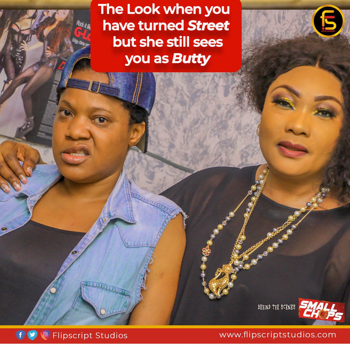 FlipscriptEnt's tweet photo. The look when you already know the Street but you are still treated as a butty 😏😏 (BTS Small Chops)
Small Chops Movie is available on Airtel TV 👍
#flipscriptstudios #flipscript #smallchops #chikaike #bbnajia2020 #layconicons #mihlali #Chat2ChopWithAmaka #AskTheDG https://t.co/9XtRb3E0qU