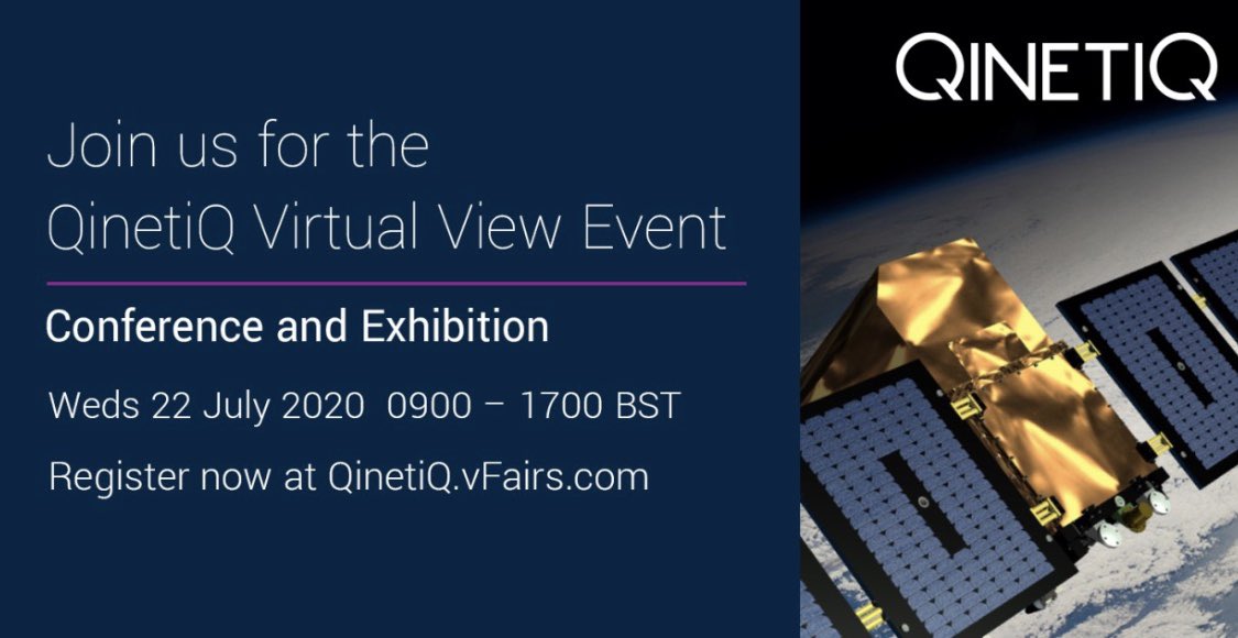 rcvaughan88's tweet photo. We approach the last hour of @QinetiQ Virtual View. Feel free to join our open chats to speak to our experts in:
- Autonomy
- Ship Air Integration 
- Power Sources
- Test and Evaluation 
- Target Systems
And opportunities to Meet the buyer.
#Innovation #QinetiQVirtualView https://t.co/DRfrsHfjtT