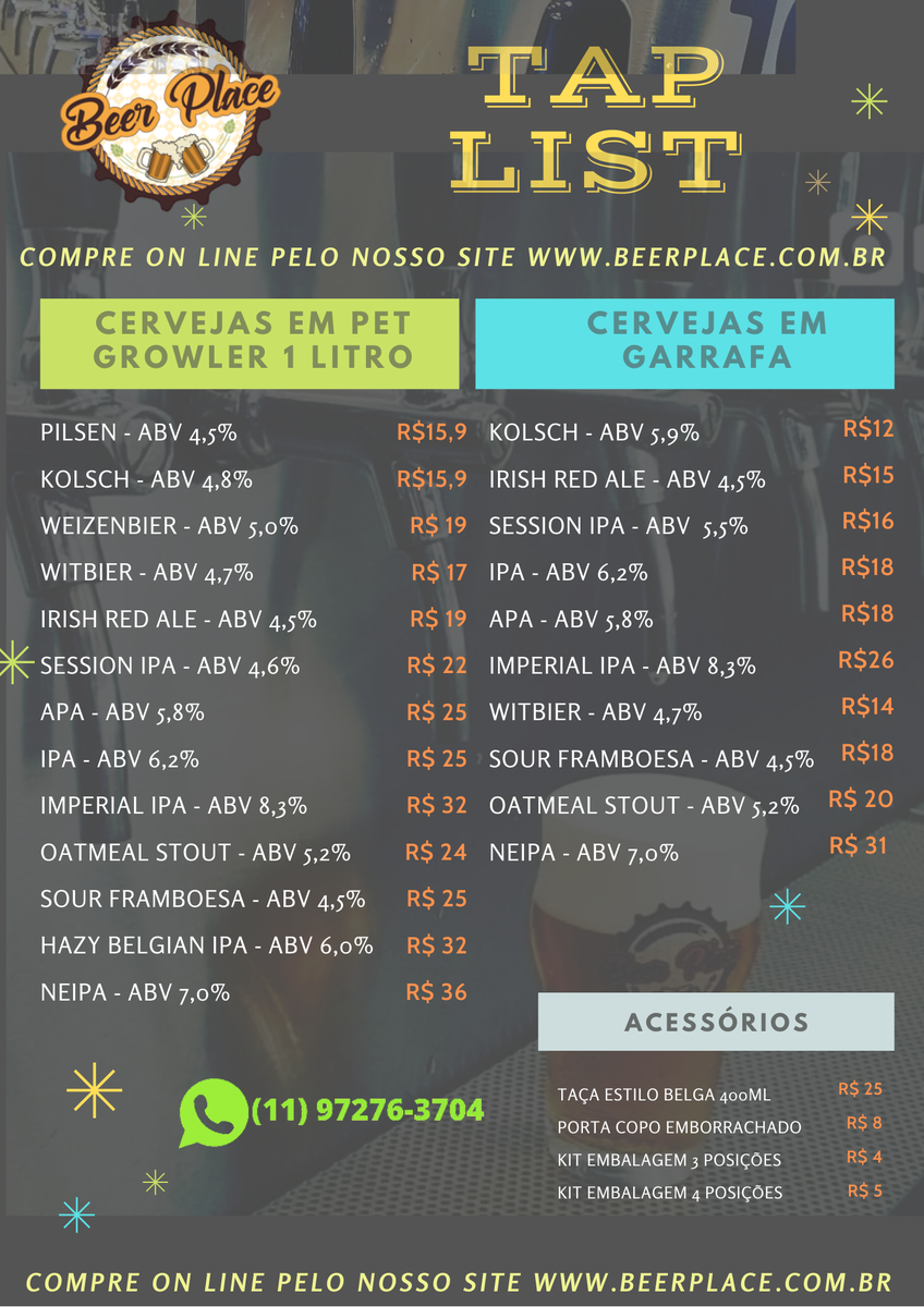 beerplacebr's tweet photo. ♨Compre On-line: https://t.co/iNGbPm0MDP

🛵 Delivery no mesmo dia para as compras realizadas até as 17hs para as regiões de Alphaville, Tamboré, Barueri, Cajamar, Santana de Parnaíba e Carapicuíba.

#deliverycerveja #chopp #untappd #alphasitio #tambore #instafood https://t.co/CTQCh21kD8