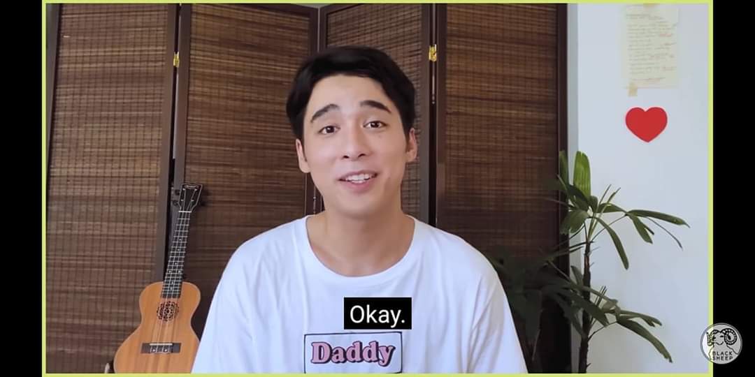 pinoyboyslove's tweet image. The [Daddy] Conversation 
When you read the subtitle and Mico's Shirt "Daddy" HAHAHA 

Xavier : You go first Daddy. 
Mico: No, you go first Daddy. 
Xavier: Nope. You first Daddy. 
Mico: Okay, Daddy.
#HelloStrangerEP5