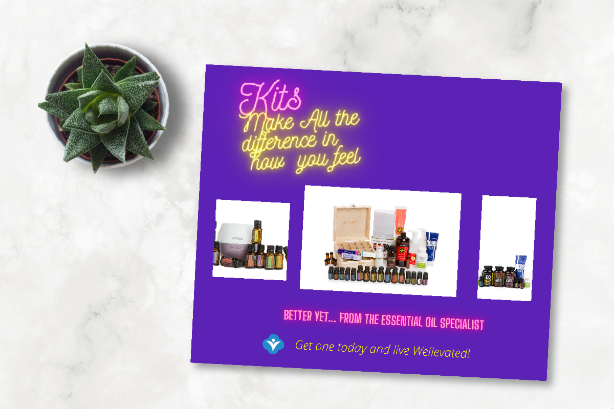 Wellevated's tweet image. The essential oil kits that make all the difference! Get one today and live #Wellevated. #lifecoach #essentialoils #naturalhealthcare #doterra #doterrascience