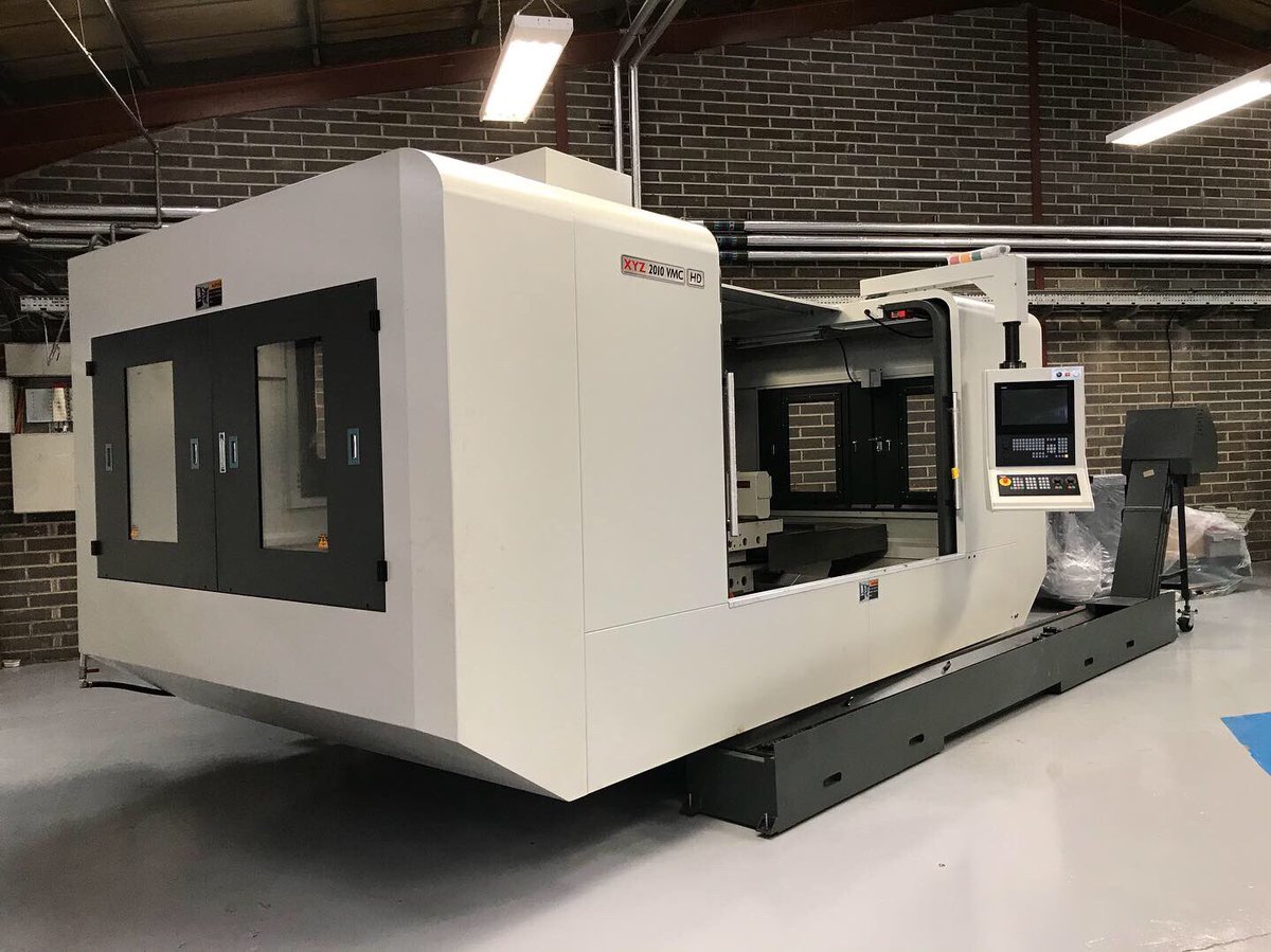 xyzmachinetools's tweet photo. Signed, Sealed, Delivered. Our XYZ 2010 VMC HD arrived at one of our South West customers yesterday. Today, we went down to visit and ensure that they were pleased with their purchase.
#xyzmachinetools #VMCmachines #CNC #Engineering https://t.co/wQzm9eUhOv