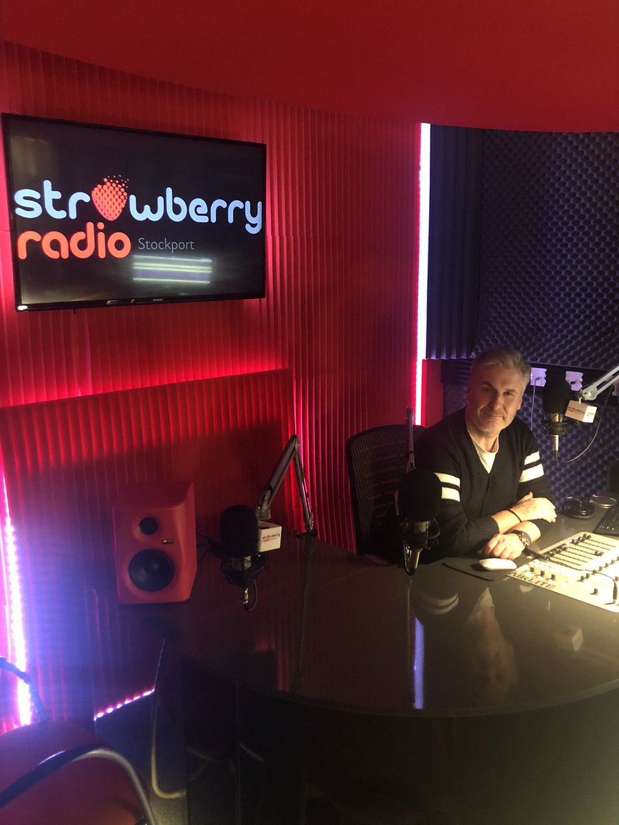You can now catch <a href="/Martin_Emery/">Martin Emery</a> on air Saturday mornings 9am-12pm. #localradio #Strawberryradio #Strawberry #Presenter 🍓📻