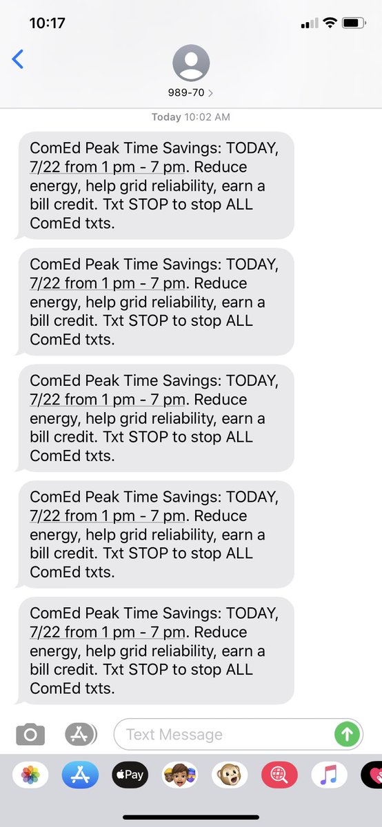 aelichtenheld's tweet photo. Hey @ComEd I think we get the idea 🧐 https://t.co/1h6tA3GPP6