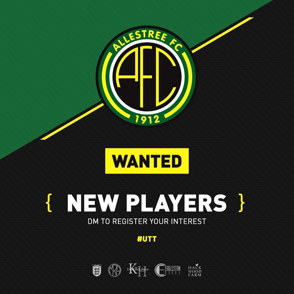 Since announcing <a href="/AllestreeFC/">Allestree FC</a>’s return to action, we’ve lined up pre-season friendlies for 15th, 22nd &amp; 29th August.

Open training sessions resume from next Tuesday 28th July. New players welcome, message for details. 

<a href="/TheMRAnews/">The G & T Jenkins Midlands Regional Alliance</a> 
@CentralMidFL 
<a href="/DerbyshireFA/">Derbyshire FA</a> 

#UTT 🟢🟡🌳
