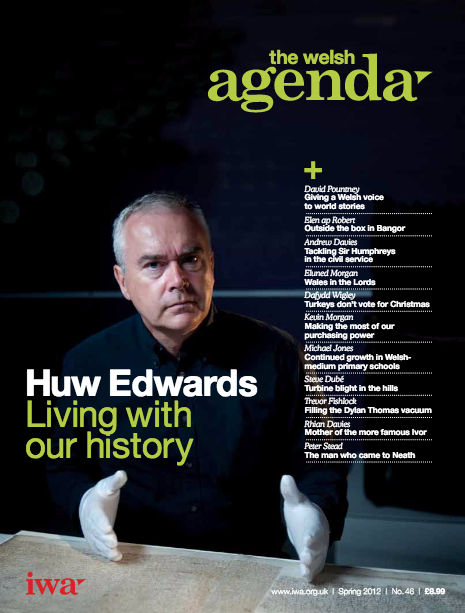 2) Established the Welsh agenda and Click on Wales (now  #thewelshagenda online)Our print magazine and online site is the main portal for quality comment and analysis on the latest policy, politics and cultural issues in Wales. http://www.iwa.wales/our-work/themes/the-welsh-agenda/