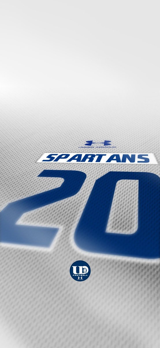 DubuqueFootball's tweet image. Freshen up your wallpaper 🔥

To receive a customized Jersey wallpaper

RT/Like the post and comment down below 

Name- Spartans
Number- 20
Color- Blue

#UDLeaveALegacy ⚔️ #WallpaperWednesday 📲