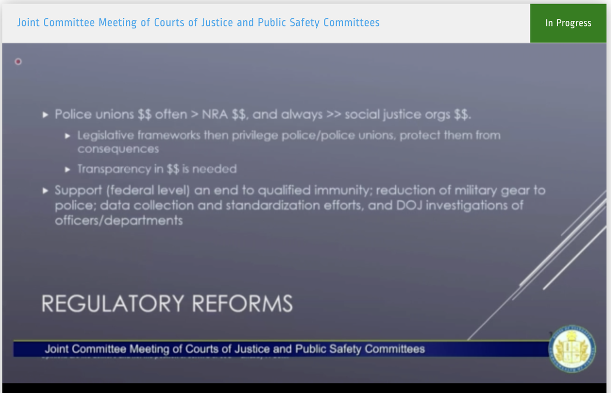 "it is important for transparency to the public to be clear about where lobbying money is coming from," dr cohn says about the disproportionate amount of money police unions spend on lobbying.