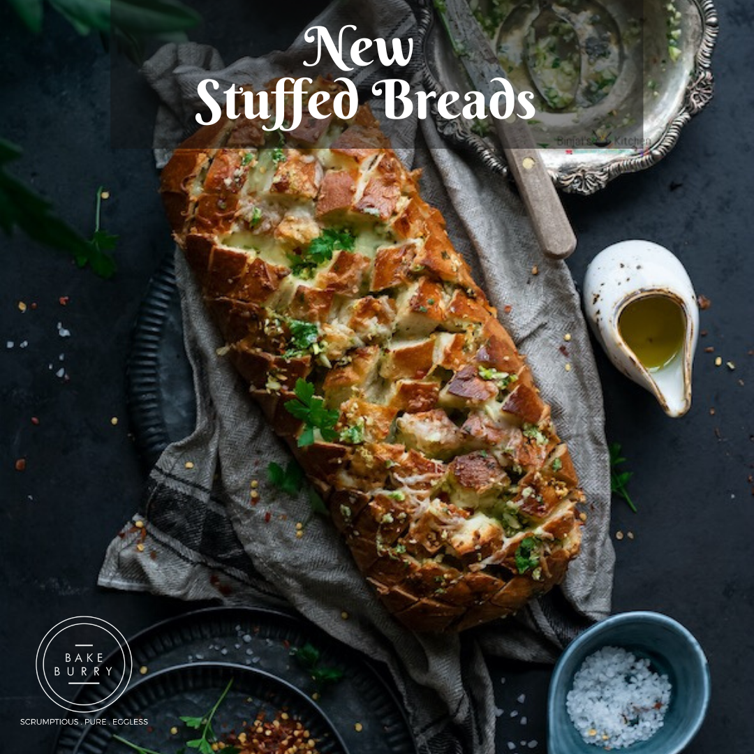 bake_burry's tweet photo. New Ready-To-Eat, Stuffed Breads for your tea time snack.
Chef's Favorite and Must Try are - Spinach Corn Cheese Garlic Bread &amp; Bhaji Pav!

#snacks #breads #garlicbread #coffee #ilovecheese #saltpepper #cafe #returntowork #bluetokai #cafeindelhi https://t.co/gLRuKtIAQy