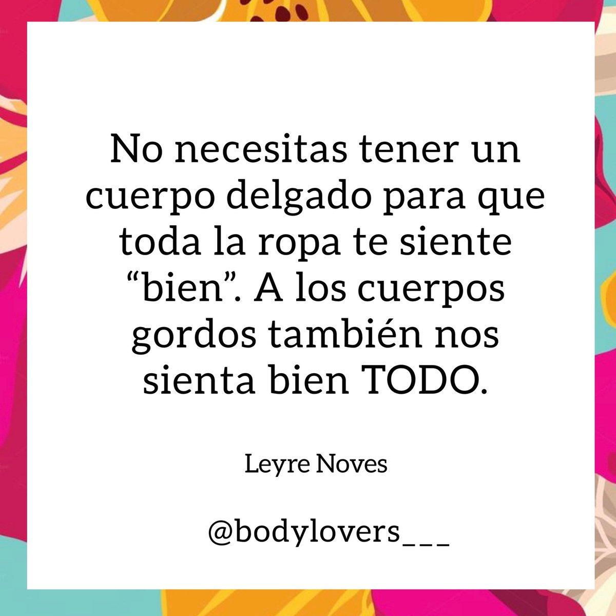 bodylovers___'s tweet photo. Pues eso... #amorpropio #22Julio #bodypositivity #gordofobia #obesidad #curvy https://t.co/jtDhsAVl7B