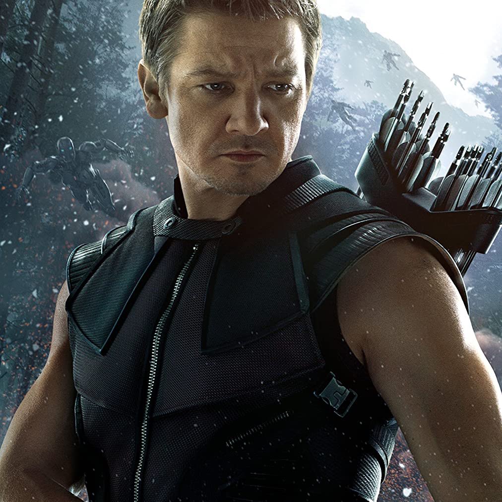 13.Hawkeye القدرات: ماعنده قوه خارقه , مهارته بالرمايه عاليه ويستخدم اسهم لها صفات مميزه تساعده في قتال الاعداء , بين فيلم IW و Endgame شفناه بشخصية Ronin يعني صار يتمتع بصفات قتال الساموراي وظهوره بالشخصيه زاد من تقييمه-التقييم: 5.5 من 10