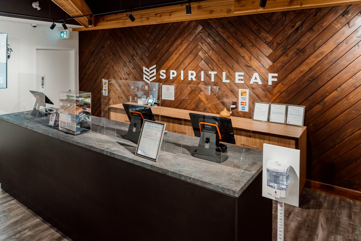 AlisaKuzmina's tweet photo. @SpiritleafCA f is now open in #DonMill, a mixed-use neighbourhood in the North York district of #Toronto, #Ontario, Canada. It was developed to be a self-supporting "new town" and was at the time located outside Toronto proper.
#spiritleafcannabis #spiritleafCAN #cannabisretail https://t.co/w1QuWiwrR3