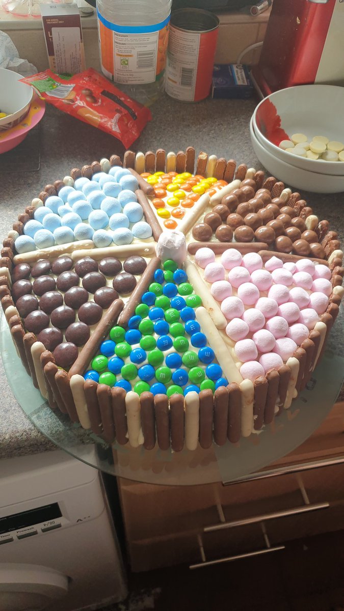 vicpeet's tweet photo. @WhitegateLibra1 @WhitegateSch Thomas entry into the bake off. He will send a picture of a slice after tea. Too much sugar for before. Be prepared for a surprise https://t.co/HQQKdD6iLx