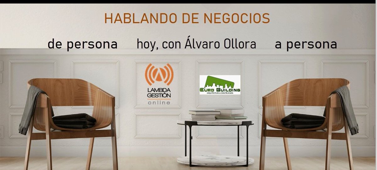 lambdagestion's tweet photo. La arquitectura no deja de ser un arte que transmite, que comunica. De eso hablamos hoy con Álvaro Ollora, de Eurobuilding.

https://t.co/1SoRPzQHbo https://t.co/oEQIXRm3sS