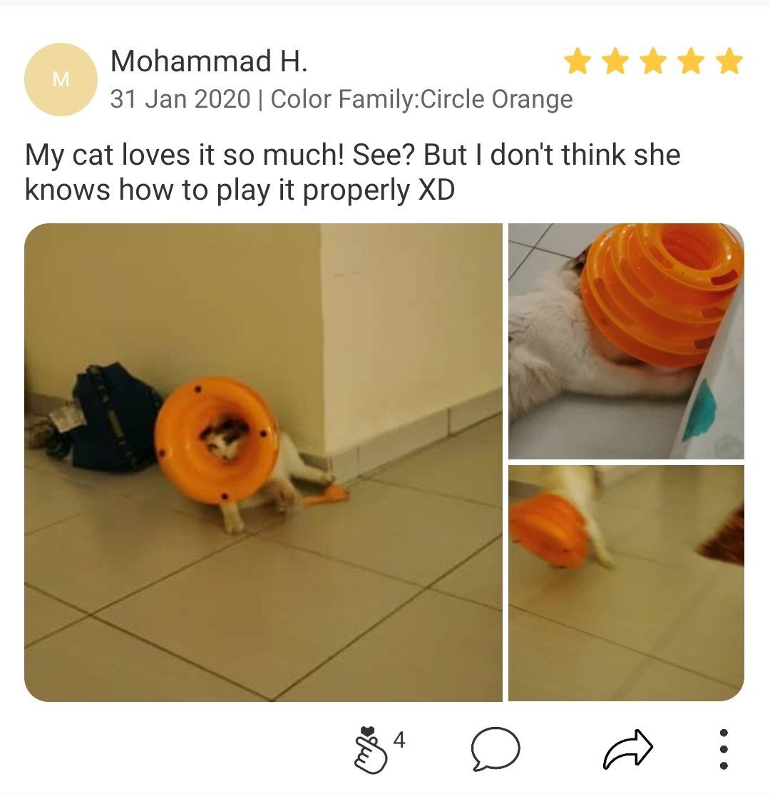 asoshiation's tweet photo. AKU NAK BELI TOY NI UNTUK KUCING AKU KORANG TENGOK REVIEW WAHAHHAHAHAHAHAHAHAHHAHAHAHAHAHHAHAHAHAH https://t.co/XvWSMyqkGC