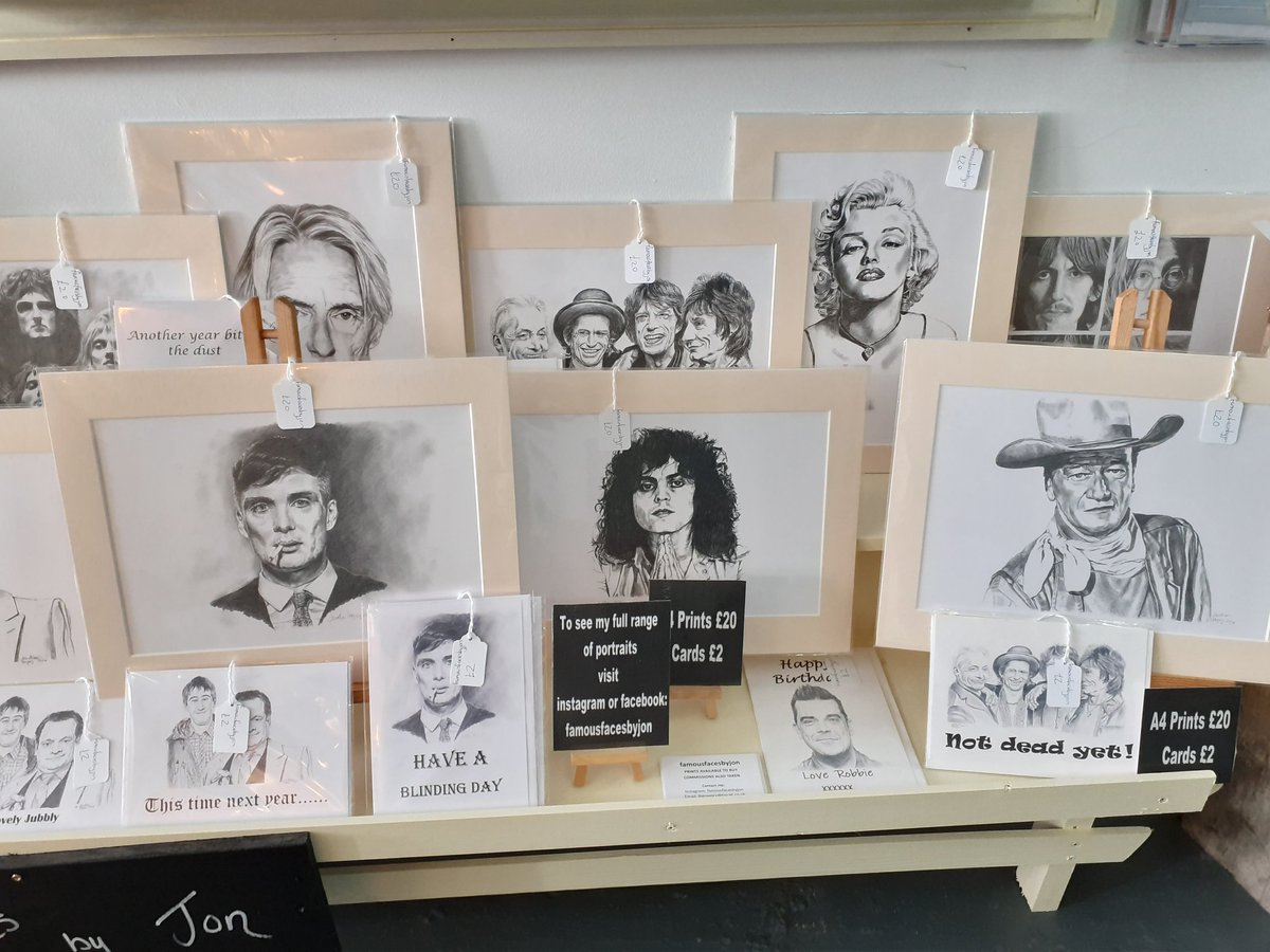 Jonny_artist's tweet photo. One of my artwork outlets is reopening tomorrow. I only have two shelves but it's free for 3 weeks...
#ArtistOnTwitter #ThePlaceTo https://t.co/dPsK1ZefKa