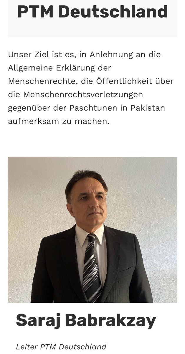 Unfortunately they were a little bit late in taking the page offline, because someone took screenshots from their ‘About Us’ page:Please find the info below:Overall Head of PTM Germany:Saraj Babrakzay/3