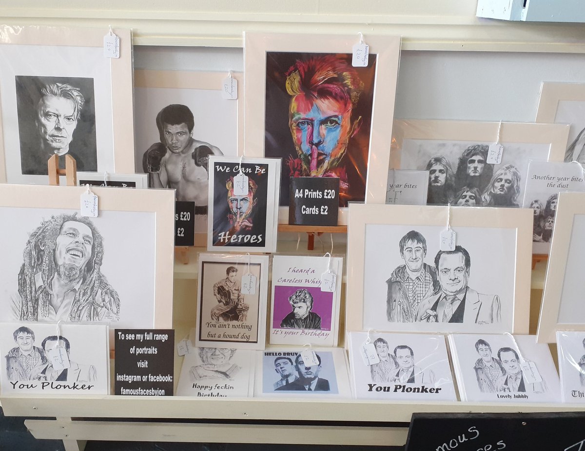 Jonny_artist's tweet photo. One of my artwork outlets is reopening tomorrow. I only have two shelves but it's free for 3 weeks...
#ArtistOnTwitter #ThePlaceTo https://t.co/dPsK1ZefKa