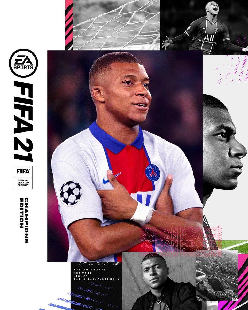 viewsfrance's tweet photo. Kylian Mbappé en cover de FIFA 21 📸 https://t.co/G0BJHYnxJt