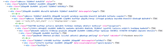 Crazy class names in the source HTML of the Facebook web app... 🧐 https://t.co/NZONjRsowc<a href="/tag/mytwitteranniversary"class="tags"><span>#mytwitteranniversary</span></a>