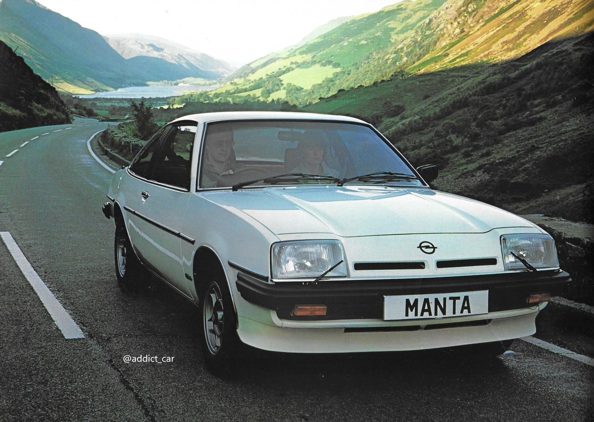 Carbrochureaddict Opel S Elegant Manta Mk2 Is Featured In Coupe And Hatchback Forms In This 19 Uk Brochure At This Time Gm Marketing Had Finally Been Unified In Britain And The