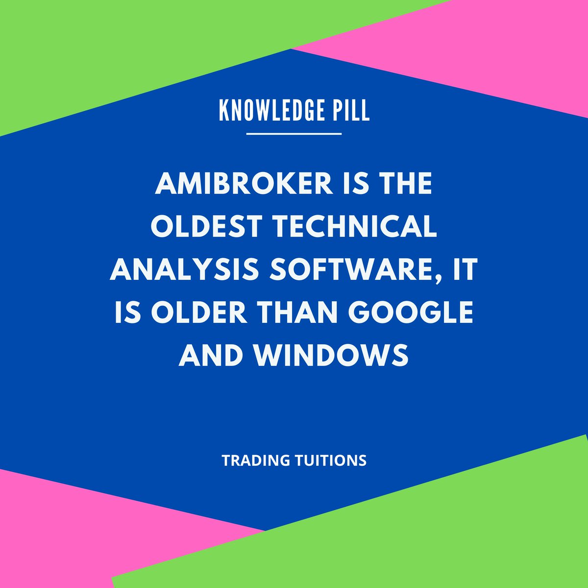 TradingTuitions's tweet photo. #amibroker #afl #tradingsoftware #technicalanalysissoftware #algorithmictrading #algotrading #stockmarket #trading #investing #technicalanalysis #trader #investor https://t.co/Ca2k8rED28