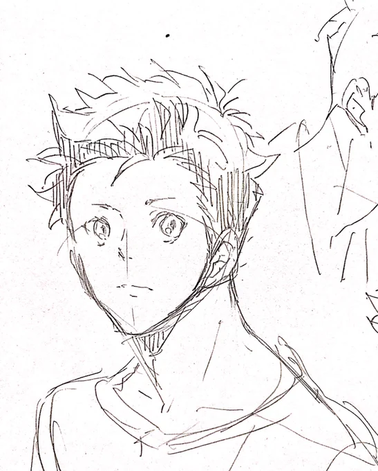 手癖で描いただけの村龍 