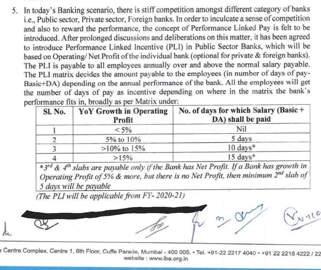 Bankers_United's tweet photo. IBA said before CLC during last Recon meeting at Delhi that 15% Hike is included PLI, worked out as 2.74%!! Qns is why this 2.74% will be calculated from FY 2020-21, When effective date is 1.11.2017?? Why 2.74% increase for 28 Months will be forfeited for Us??
#YouFailedBankers https://t.co/ipRNOeBiL7