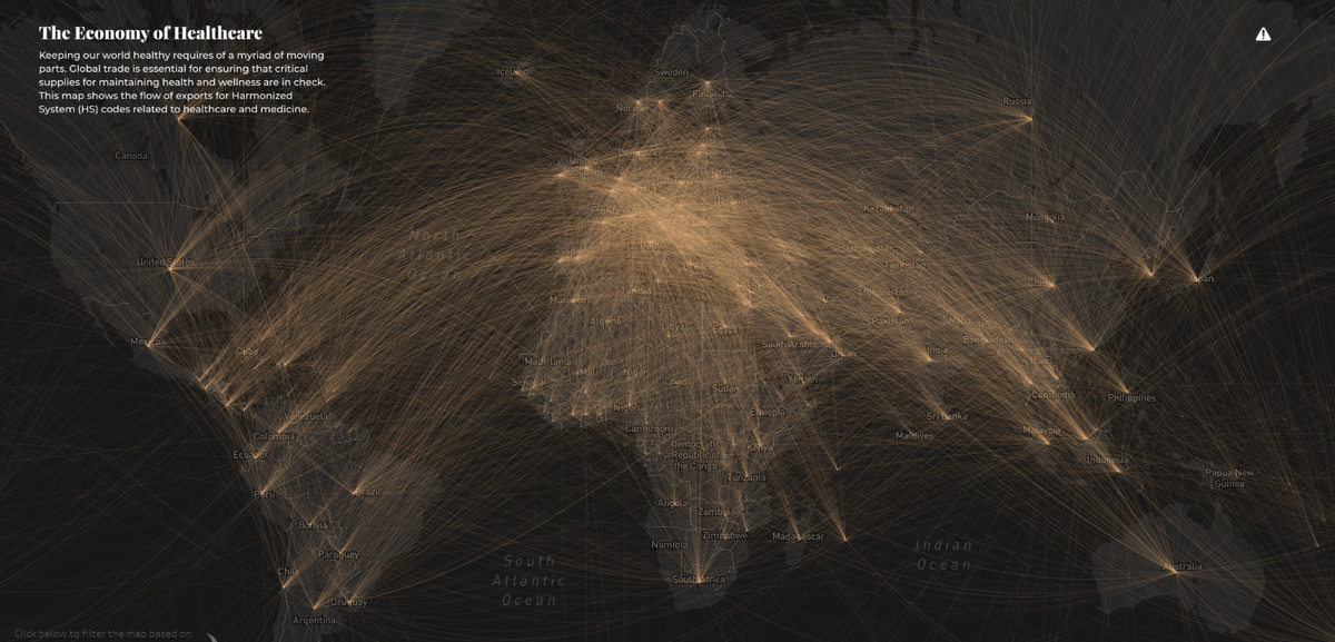 datavizDB's tweet photo. The Economy of Healthcare: My #IronViz Submission.

Healthcare trade is an important factor that is sometimes overlooked when evaluating health indicators for a country. In this viz, I help uncover these interesting trends! This was a blast!

Public Link: https://t.co/NM22kb7dIX https://t.co/t6jlYz3pbK