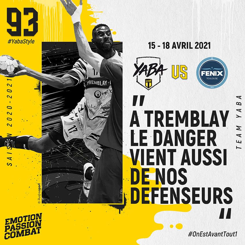 TremblayHB's tweet photo. #GAMEDAYHOME 
🤾‍🥊 1 adversaire 1 match 🥊🤾‍

📅 Je serais @FENIX_HB, je me méfierais bien de nos remparts qui peuvent être autant infranchissables en défense que perforants en attaque.
⚡ A vos agendas ⚡
#VivementLaReprise #WorkHardPlayHard  #YabaStyle #OnEstAvantout1 https://t.co/1CFpBeYhgc