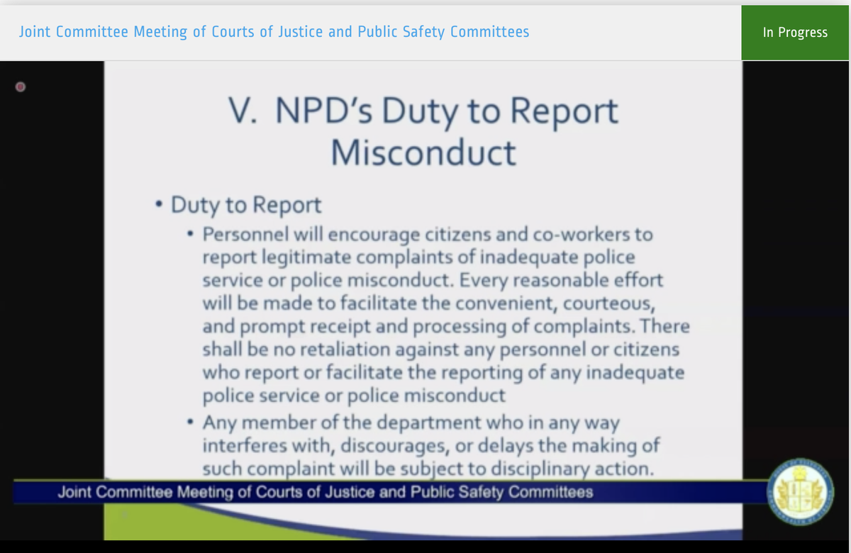 "it doesn't happen a whole lot but it HAS happened," chief boone says about officers turning in fellow officers for misconduct. well... that's encouraging.