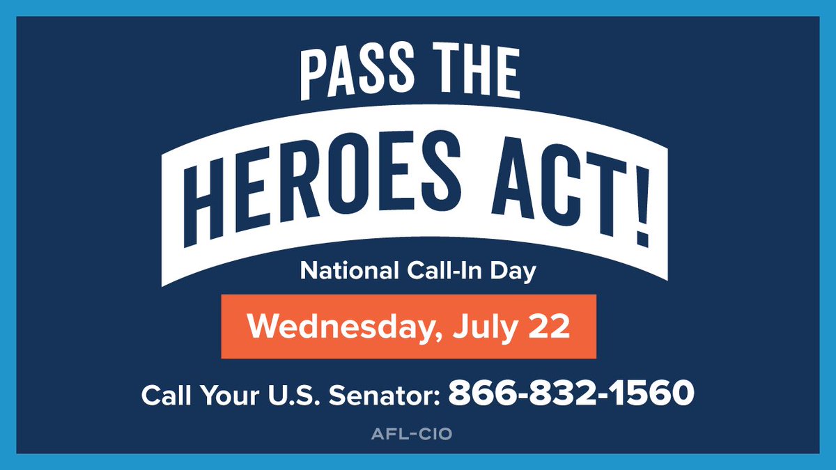 Nasty <a href="/McConnellPress/">Senator McConnell's Press Office</a> has been sitting on the HEROES Act since May 15. Tell the Senate to get back to helping AMERICANS &amp; pass HR6800 to aid workers into 2021. #leaderslead #iatse #nationalcallinday  Call your senators,  share on social media